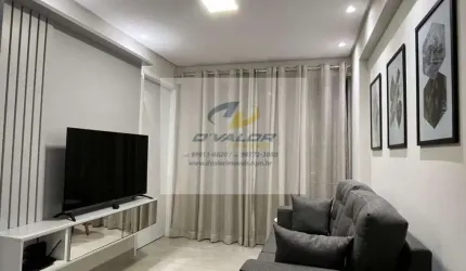 Vendo apartamento novo PORTEIRA FECHADA de 50,74 m², 2 suítes, sala p/ 2 ambientes e 1 vaga