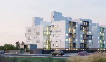 Vendo Apartamentos de 54m², 02 Quartos (sendo 01 suíte), 01 Vaga de Garagem