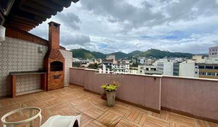 Cobertura com 2 dormitórios à venda, 130 m² por R$ 680.000,00 - Centro - Nova Friburgo/RJ