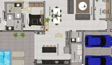 Casa Residencial à venda, Parque Brasil 500, Paulínia - CA4639.