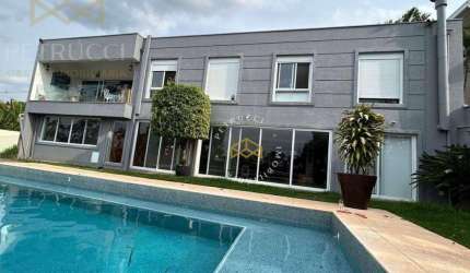 Casa com 5 dormitórios à venda, 402 m² - Loteamento Caminhos de San Conrado (Sousas) - Campinas/SP