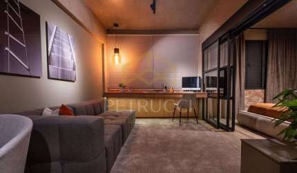 Apartamento com 1 dormitório à venda, 52 m² por R$ 650.000,00 - Cambuí - Campinas/SP