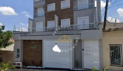 Cobertura com 3 dormitórios à venda, 110 m² por R$ 695.000,00 - Vila Scarpelli - Santo André/SP
