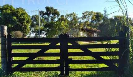 Chácara com 1 dormitório à venda, 26824 m² por R$ 720.000,00 - Area Rural De Piracicaba - Piracicaba/SP