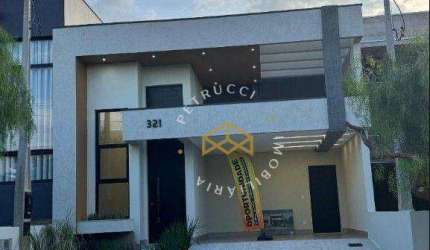 Casa com 3 dormitórios à venda, 149 m² por R$ 1.300.000,00 - Residencial Terras da Estância - Ala do Bosque - Paulínia/SP