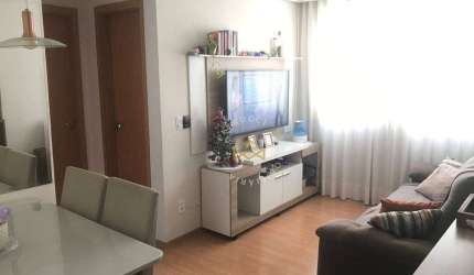 Apartamento com 2 dormitórios à venda, 44 m² por R$ 340.000,00 - Parque Industrial - Campinas/SP