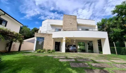 Casa com 5 dormitórios à venda, 471 m² por R$ 2.900.000,00 - Loteamento Caminhos de São Conrado (Sousas) - Campinas/SP