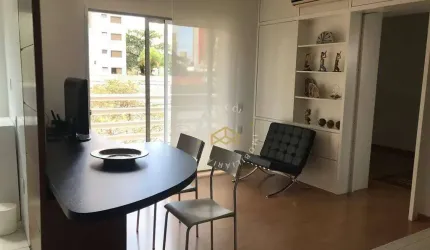 Apartamento com 1 dormitório para alugar, 52 m² - Cambuí - Campinas/SP