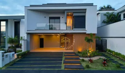 Casa nova com 4 dormitórios à venda, 312 m²  - Swiss Park - Campinas/SP