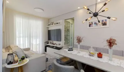 Apartamento com 2 quartos à venda na Rua Ângelo Zanetti, 795, Itaqui, Campo Largo, 47 m2 por R$ 235.000