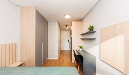 Kitnet / Stúdio para alugar na Rua Doutor Pedrosa, 313, Batel, Curitiba, 17 m2 por R$ 2.585