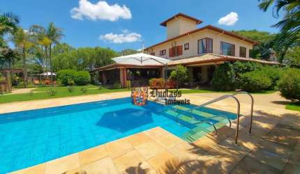 Sobrado com 6 dormitórios à venda, 901 m² por R$ 5.400.000,00 - Condomínio Fazenda Duas Marias - Jaguariúna/SP