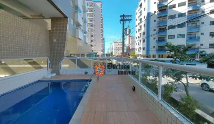 Apartamento com 2 dormitórios à venda, 76 m² por R$ 490.000,00 - Mirim - Praia Grande/SP