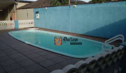 Casa com 2 dormitórios à venda, 101 m² por R$ 325.000 - Balneário Itaguaí - Mongaguá/SP