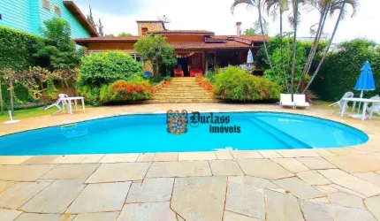 Chácara com 3 dormitórios para alugar, 1000 m² por R$8.900/mês - Parque Res Shambala - Atibaia/SP