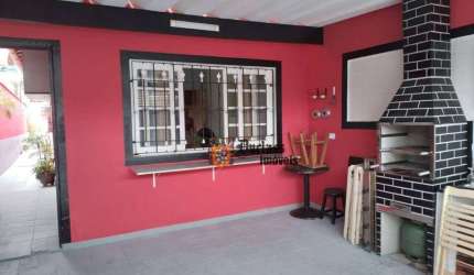 Casa com 2 dormitórios à venda, 72 m² por R$ 435.000 - Nova Mirim - Praia Grande/SP