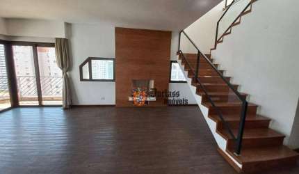 Cobertura com 3 dormitórios à venda, 454 m² por R$ 4.770.000,00 - Moema - São Paulo/SP