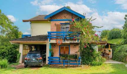Chácara com 4 dormitórios à venda, 5850 m² por R$ 750.000,00 - Parque da Ferradura - Campos do Jordão/SP