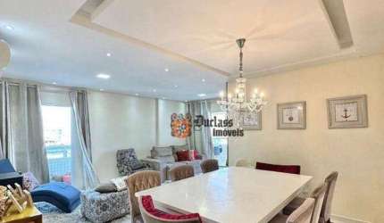 Apartamento com 3 dormitórios à venda, 123 m² por R$ 800.000 - Vila Guilhermina - Praia Grande/SP
