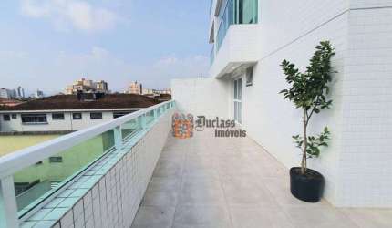 Apartamento Garden com 2 dormitórios à venda, 54 m² por R$ 730.000 - Embaré - Santos/SP