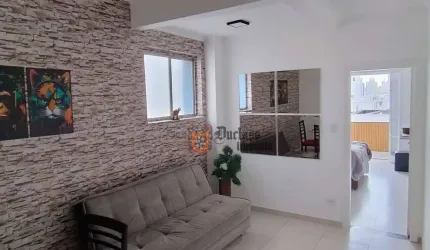 Apartamento com 1 dormitório à venda, 50 m² por R$ 530.000 - Boqueirão - Santos/SP