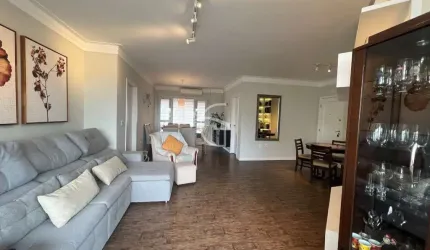 Excelente apartamento com 131m² e 2 vagas de garagem