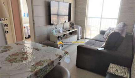 Apartamento todo mobiliado com 2 dormitórios, 1 vaga de garagem à venda, 51 m² por R$ 330.000 - Cangaíba - São Paulo/SP
