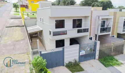 Sobrado com 3 dormitórios à venda, 126 m² por R$ 499.000,00 - Orfãs - Ponta Grossa/PR