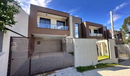Sobrado com 3 quartos, Boneca do Iguaçu, São José dos Pinhais - R$ 980 mil, Cod: SO0044