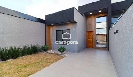 Casa 3 quartos com Suíte e Área Gourmet no Eucaliptos - Fazenda Rio Grande