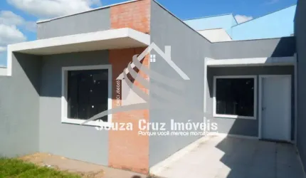 Casa no Atuba em Curitiba de Frente para Rua- Pronto para Morar!!!