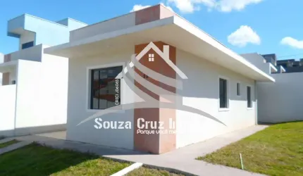 Casa no Atuba em Curitiba - Terreno de Esquina - 03 Quartos!