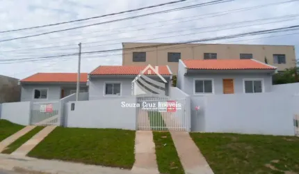 Casas de Frente para Rua - 03 Quartos- Divisa com Curitiba.