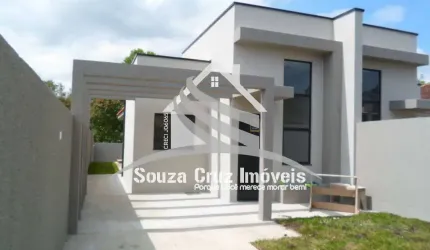 Casa com Pé Direito Alto - 03 Quartos (Sendo 01 Suíte)