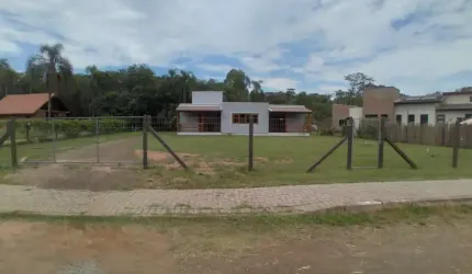 Casa em condomínio fechado com 1 quarto à venda na Estrada Astrogildo Nogueira do Amaral, 1751, Lomba Grande, Novo Hamburgo por R$ 560.000