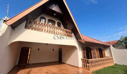 Casa para locação 305m² útil 5 quartos 4 vagas