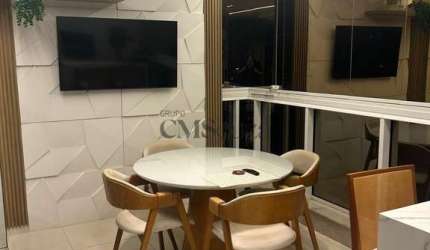 Apartamento 3 suítes - 136,74m² - Locação