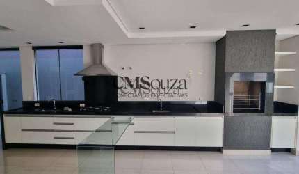 Casa para alugar em Londrina, Jardim Nova Esperança, com 3 suítes, com 328.39 m²