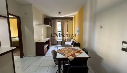 Flat mobiliado com 1 dormitório e 1 vaga no Hotel Slaviero Essence – Região Central de Londrina