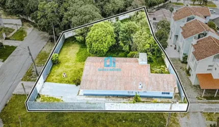 Terreno comercial à venda na Rua Nelson Prevedello, Abranches, Curitiba por R$ 1.100.000
