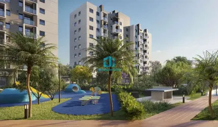 Apartamento com 3 quartos à venda na Rua Nicolau Kresko, 70, Hauer, Curitiba, 54 m2 por R$ 537.355