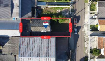 Terreno 330m² - Xaxim Curitiba/PR