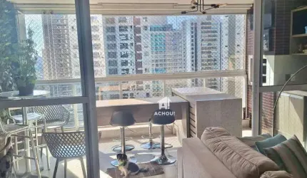 APARTAMENO MOBILIADO, ANDAR ALTO, SOL DA MANHÃ, GLEBA PALHANO, PRAÇA PÉ VERMELHO, LAZER COMPLETO!