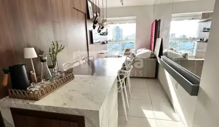 Apartamento 2 Quartos, Piscina, Churrasqueira e Sacada - São Vicente