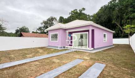 Casa com 2 Quartos à venda, 104 m² por R$ 490.000 - Chácara de Inoã - Maricá/RJ