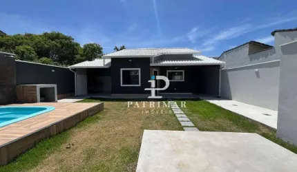 Casa com 3 quartos à venda, 130 m² por R$ 790.000 - Jardim Atlântico Oeste - Maricá/RJ