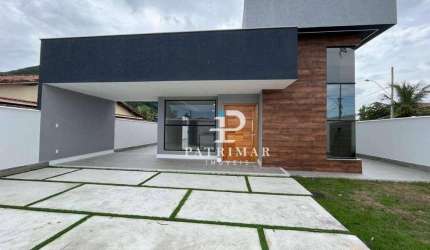 Casa com 3 Quartos à venda, 108 m² por R$ 709.000 - Itaipuaçu - Maricá/RJ