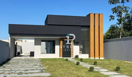 Casa com 3 dormitórios à venda, 120 m² por R$ 870.000,00 - Jardim Atlântico Central - Maricá/RJ