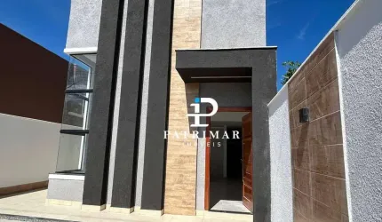 Casa com 3 Quartos à venda, 93 m² por R$ 595.000 - Jardim Atlântico Central (Itaipuaçu) - Maricá/RJ