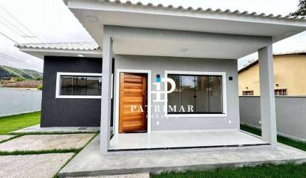 Casa com 3 Quartos à venda, 109 m² por R$ 670.000 - Itaupuaçu - Maricá/RJ